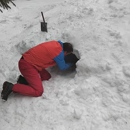 randonnée estivale de groupe en montagne
